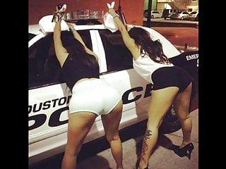 Vollbusige Französin zeigt ihren Arsch für rap Video