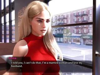 Ehefrau mit perfekten Körper und Ehemann sieht zu