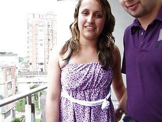 Echtes Amateurpaar beim Sex vor der Kamera