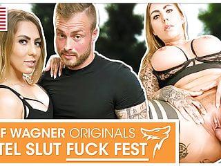 Milf Mia Gun bläst im Hotel